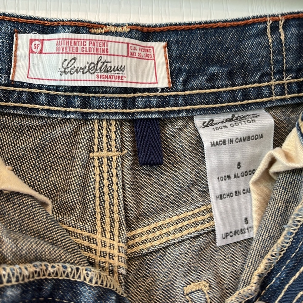 🌻3/$15 Boys Levi’s Denim Shorts-5 - Picture 3 of 7